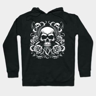 kraken skull Hoodie